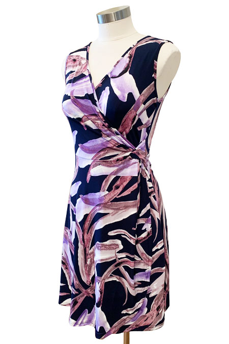 Lydia Purple Orchid Wrap Dress - TWO OF HEARTS BOUTIQUE - VANCOUVER BC